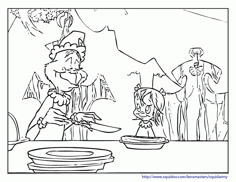 Plansa de colorat cu Grinch 1 1